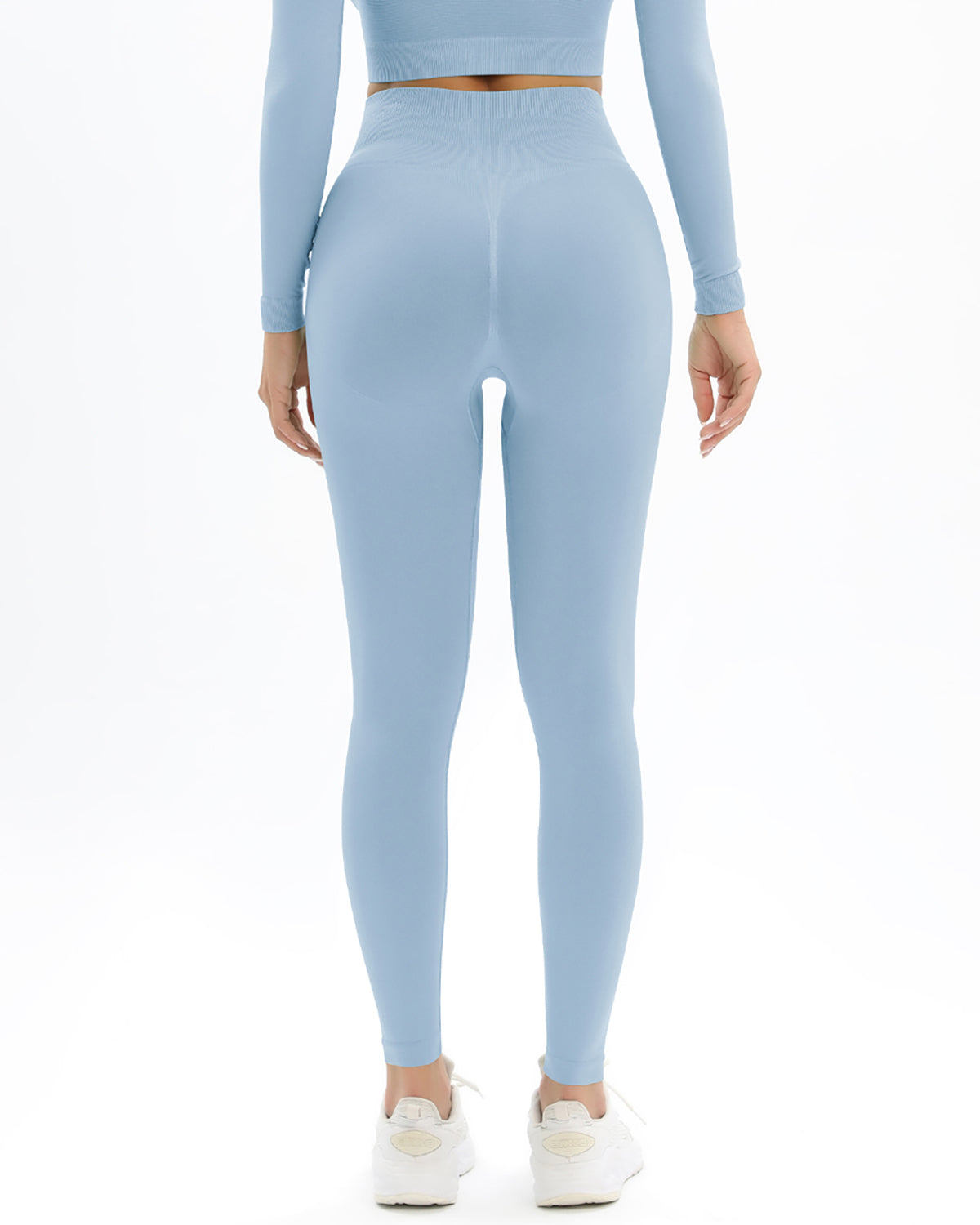 Addison Seamless Leggings - Hellblau