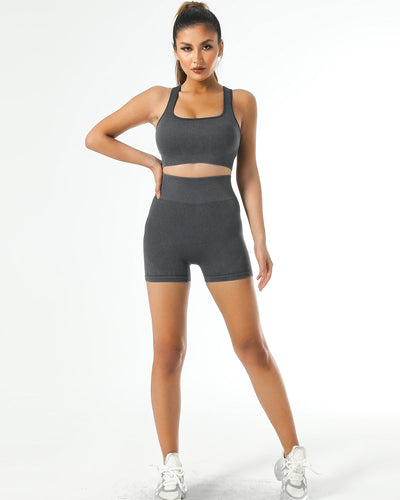 Isabella Seamless Shorts - Grau