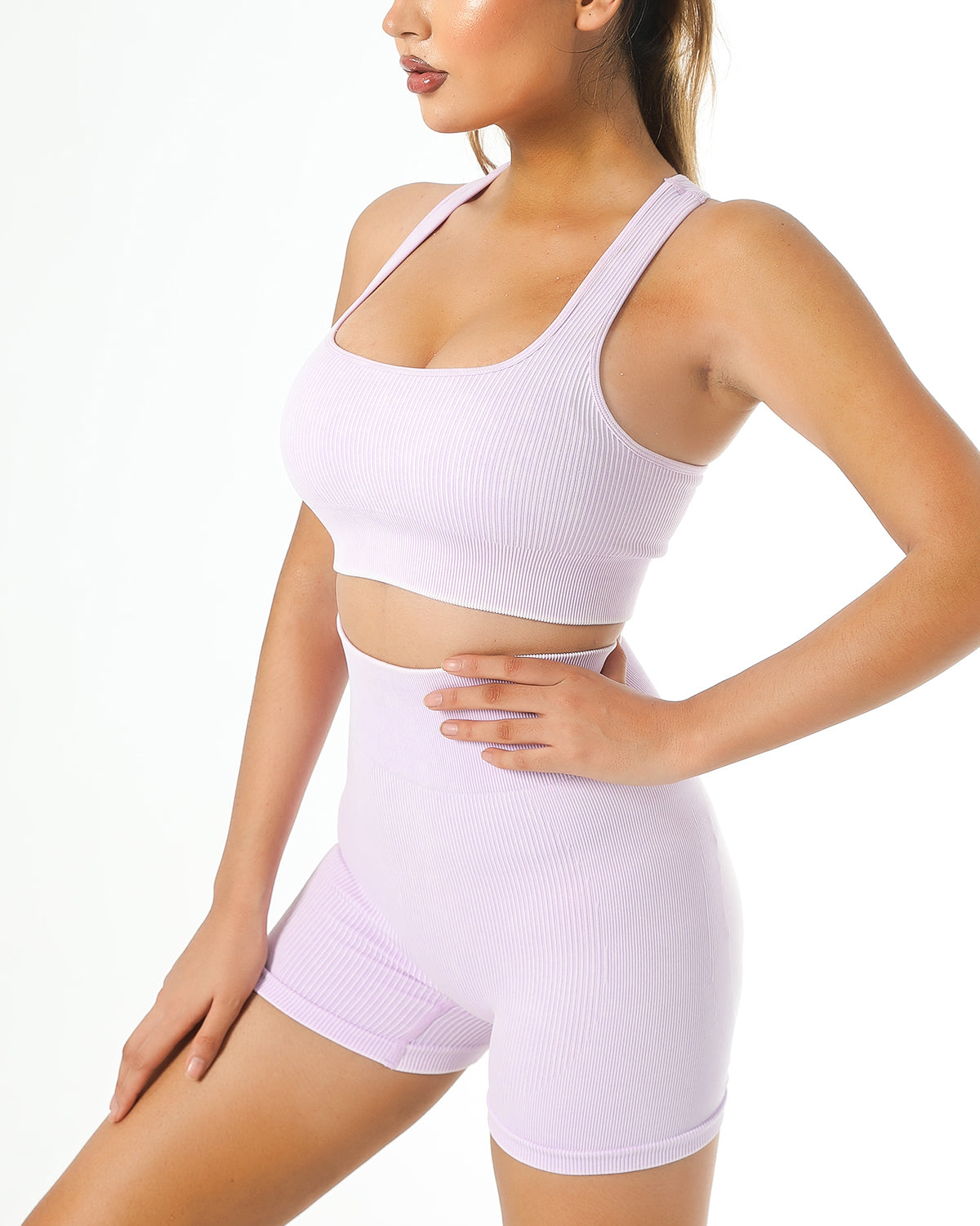 Isabella Seamless Shorts - Flieder