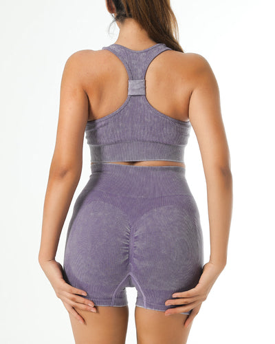 Isabella Seamless Shorts - Lila