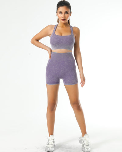 Isabella Seamless Shorts - Lila