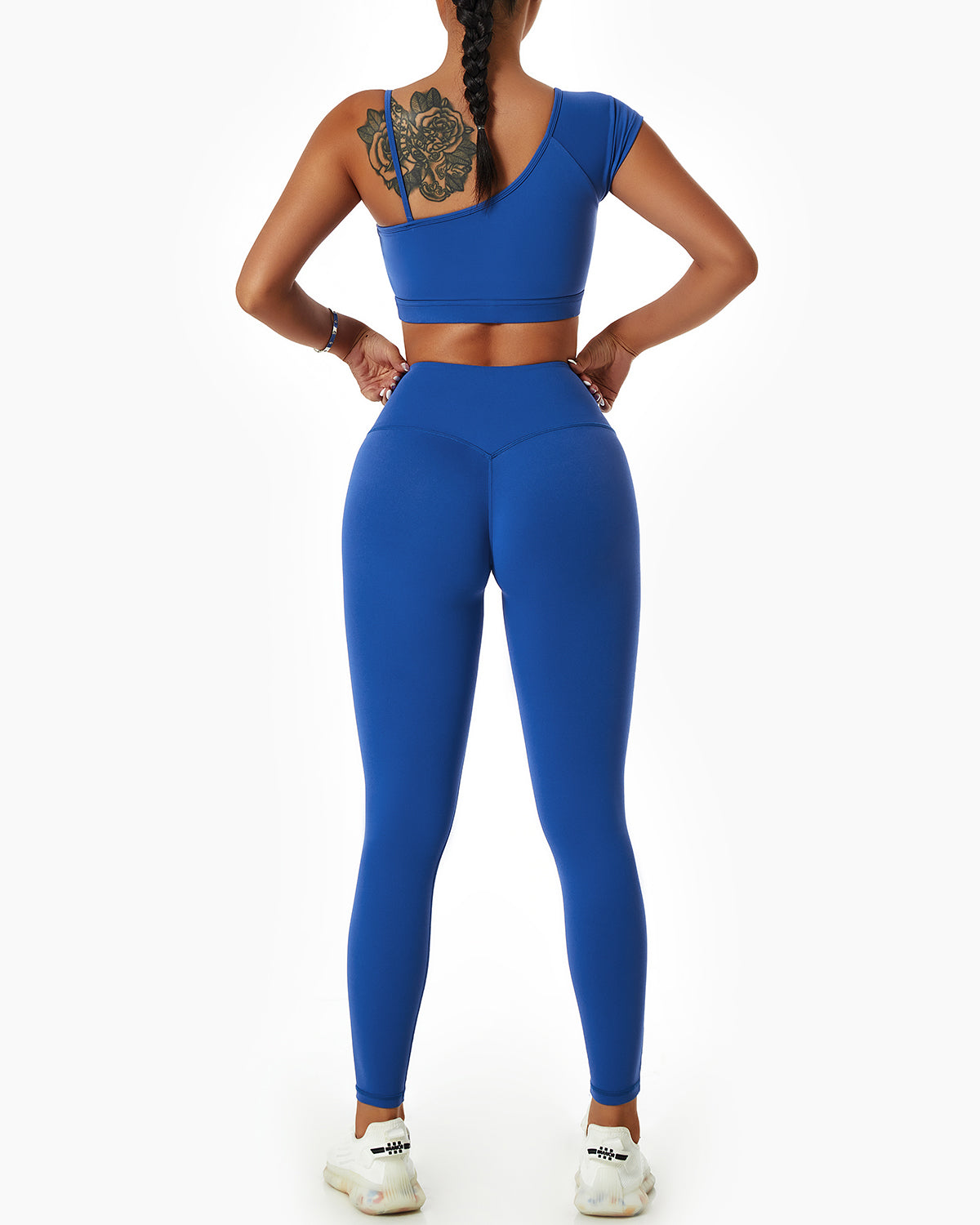 Leah Seamless Leggings - Blau