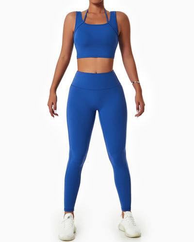 Leah Sport-BH - Blau