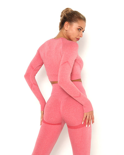 Amplify Scrunch Seamless Long Sleeve - Koralle