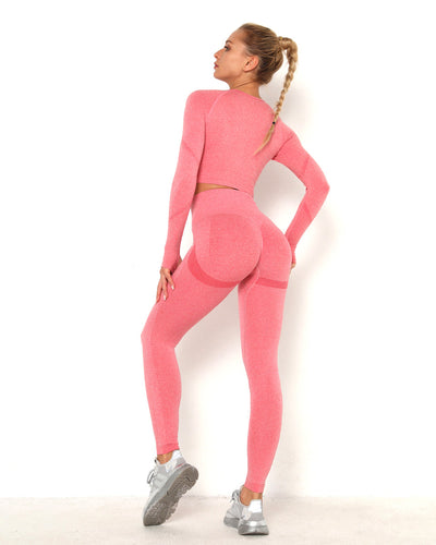 Amplify Scrunch Seamless Long Sleeve - Koralle