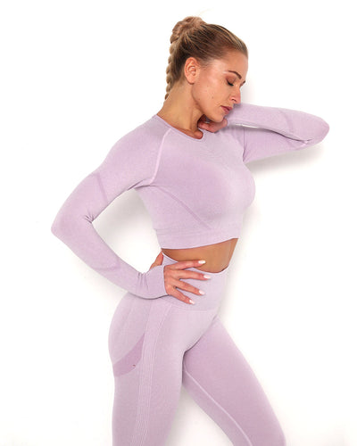 Amplify Scrunch Seamless Long Sleeve - Flieder