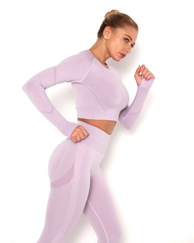 Amplify Scrunch Seamless Long Sleeve - Flieder