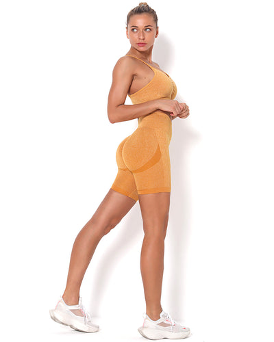 Amplify Scrunch Seamless Shorts - Senfgelb