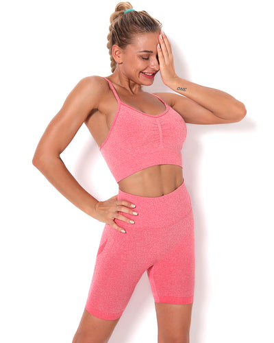 Amplify Scrunch Seamless Shorts - Koralle