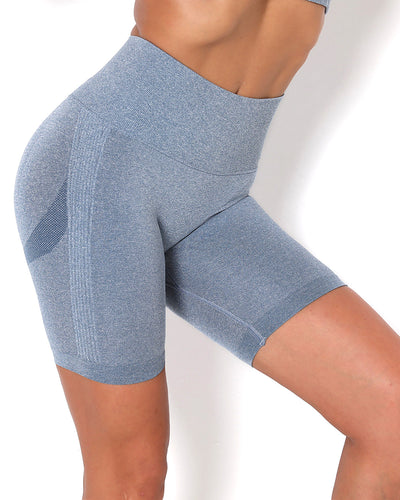 Amplify Scrunch Seamless Shorts - Blau