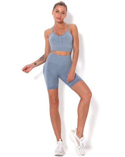 Amplify Scrunch Seamless Shorts - Blau
