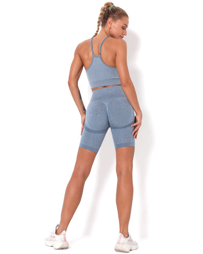 Amplify Scrunch Seamless Shorts - Blau