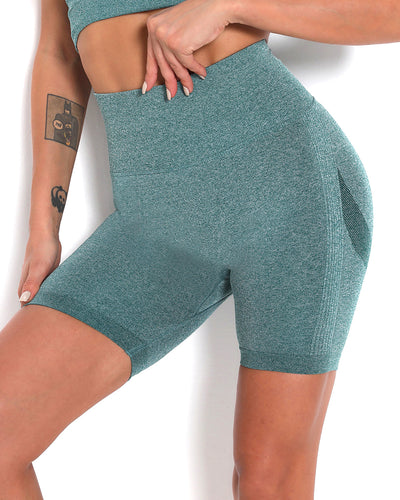 Amplify Scrunch Seamless Shorts - Petrol