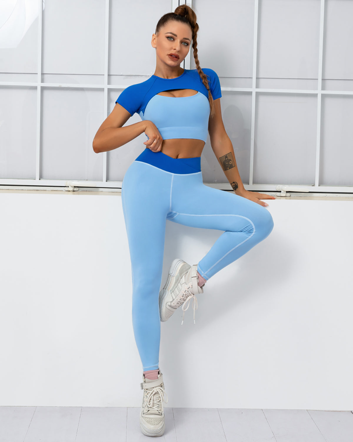 Bailey Crop-Top - Blau