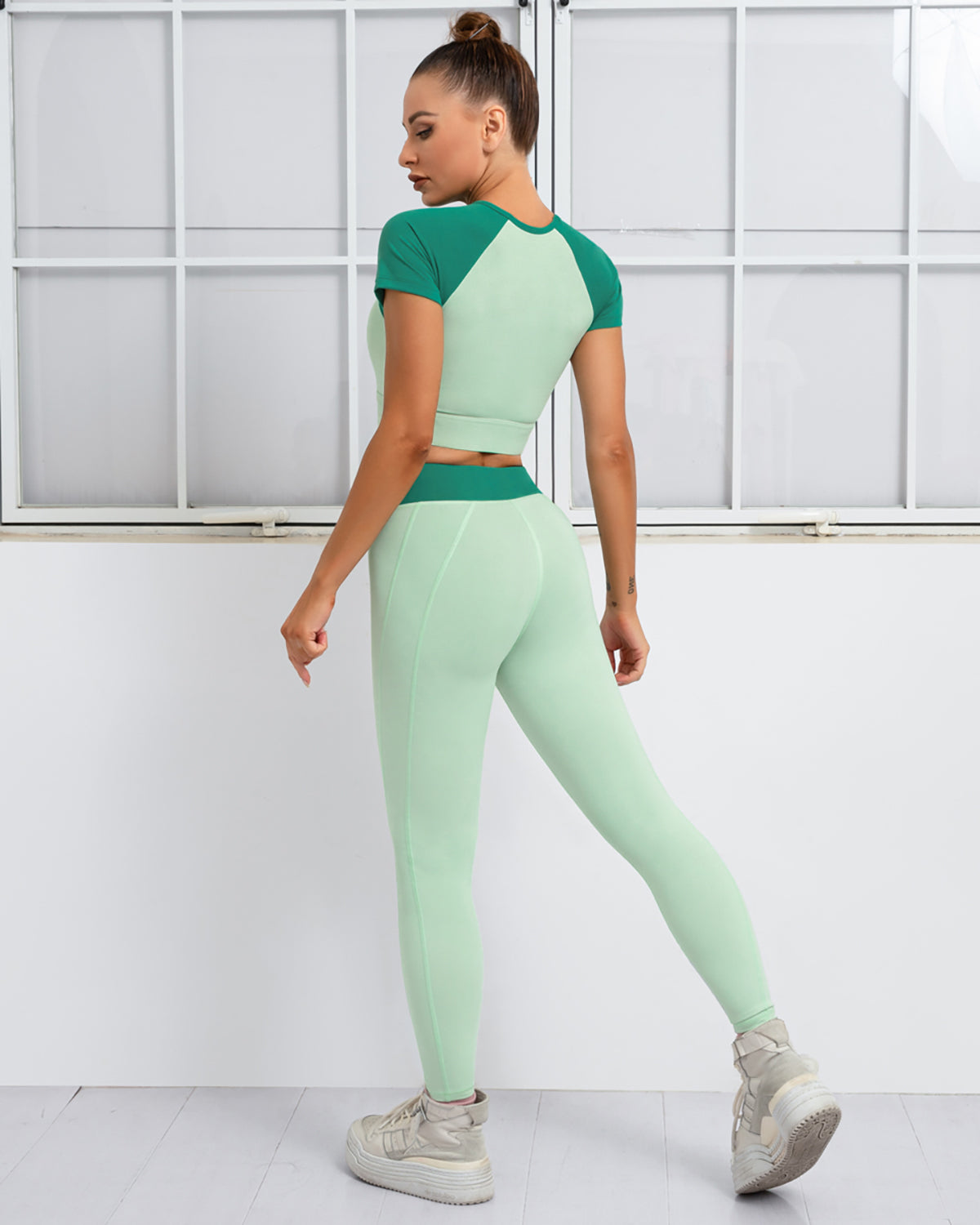 Bailey Crop-Top - Grün