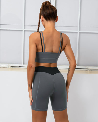 Bailey Low-Cut Sport-BH - Grau