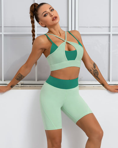 Bailey Low-Cut Sport-BH - Grün
