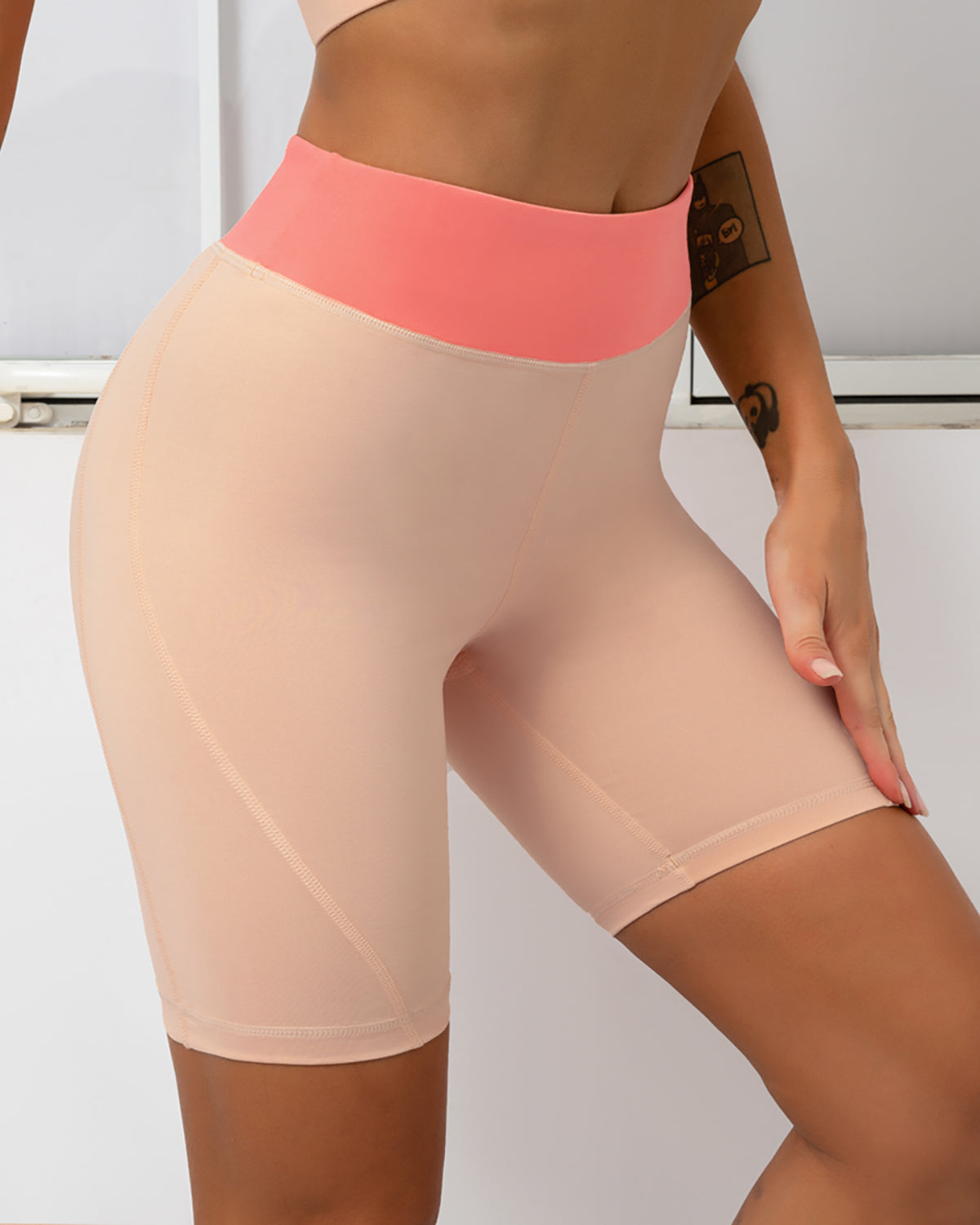 Bailey Biker-Shorts - Pink