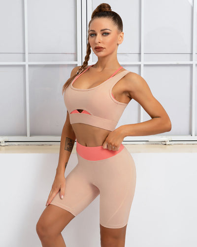 Bailey Biker-Shorts - Pink