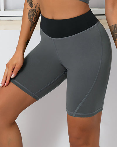 Bailey Biker-Shorts - Grau