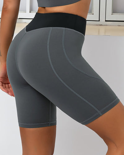 Bailey Biker-Shorts - Grau