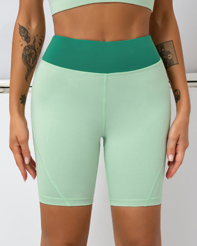 Bailey Biker-Shorts - Grün