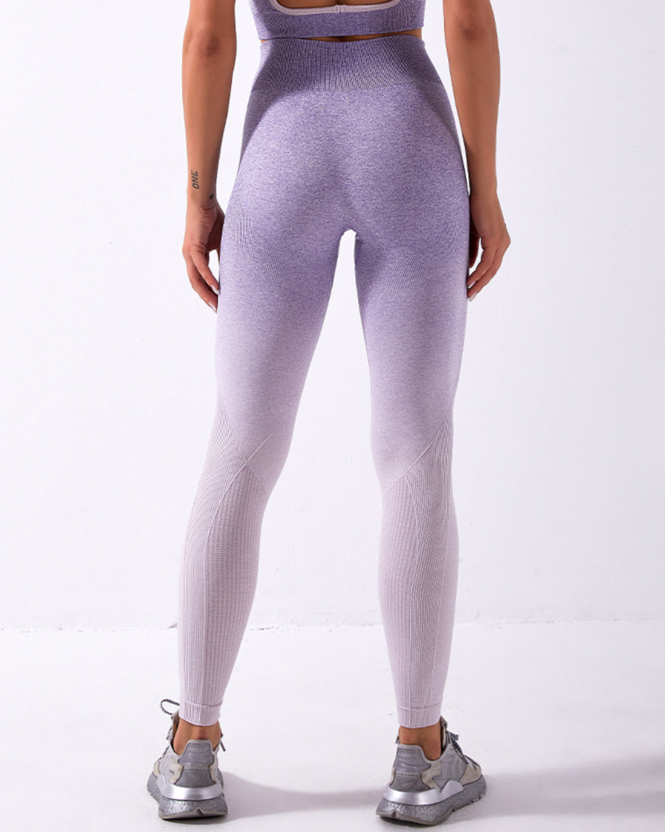 Calico Seamless Leggings Ombre - Lila