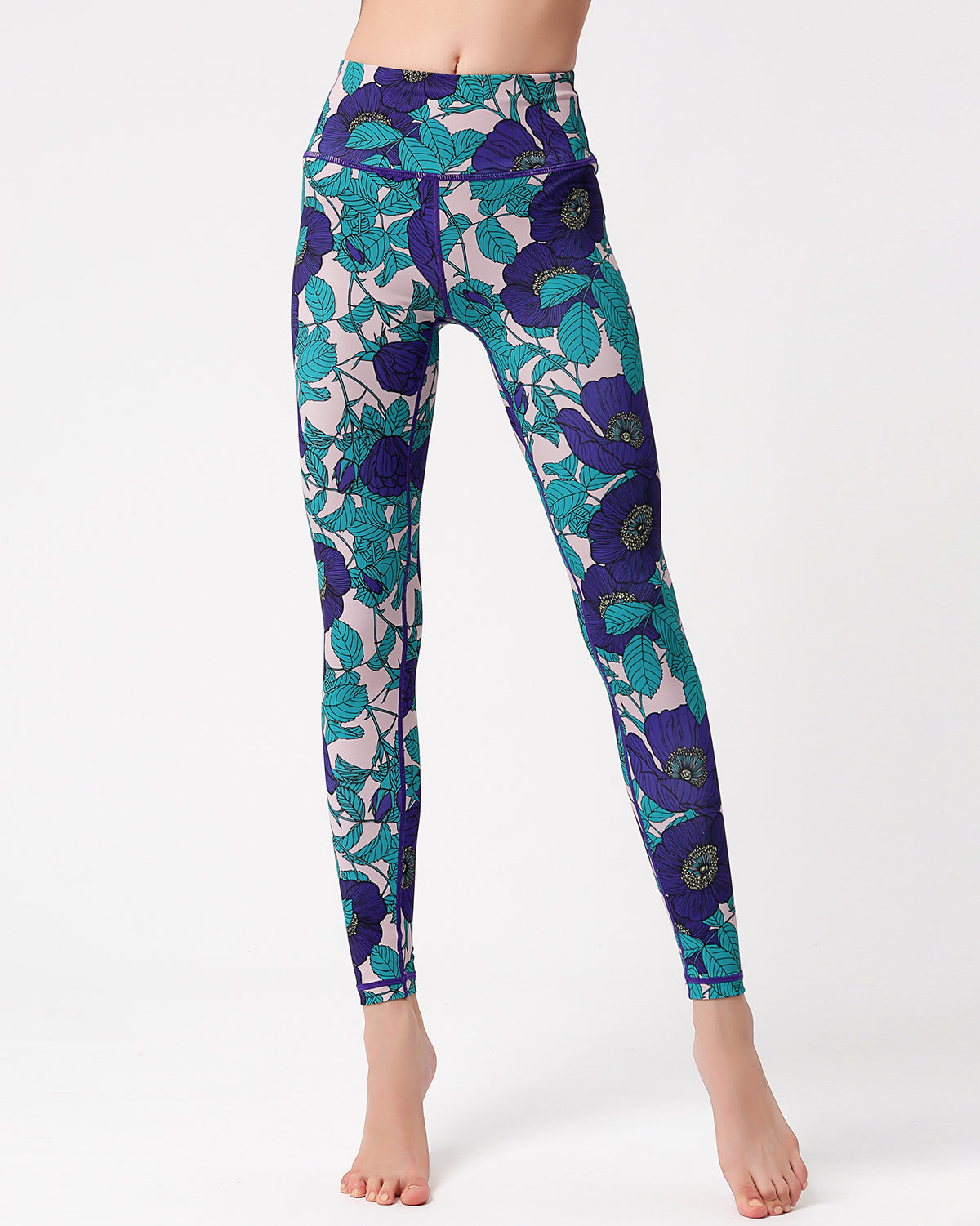 Florale Workout Leggings