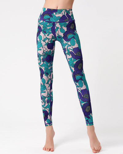 Florale Workout Leggings