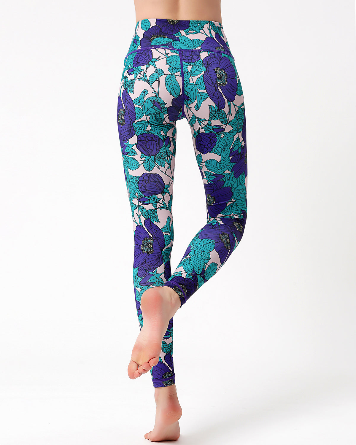 Florale Workout Leggings