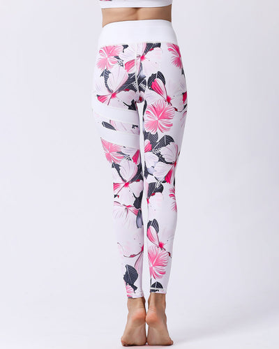 Dolce Flora Leggings - Hibiscus