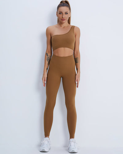 Domele Seamless Leggings - Braun