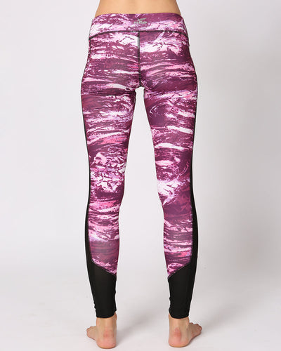 Electric Flexus Mesh Leggings - Lila