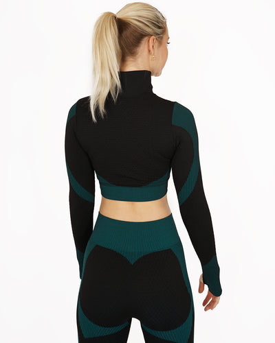 Embrace Seamless Long Sleeve - Grün