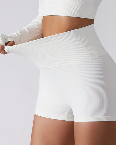 Eryn Seamless Shorts - Weiß