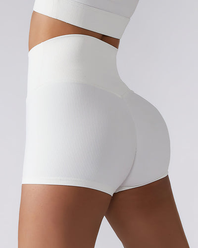 Eryn Seamless Shorts - Weiß