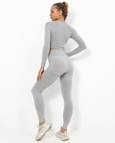 Felicity Long Sleeve - Hellgrau