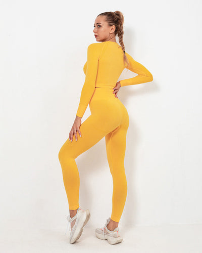 Felicity Seamless Leggings - Gelb