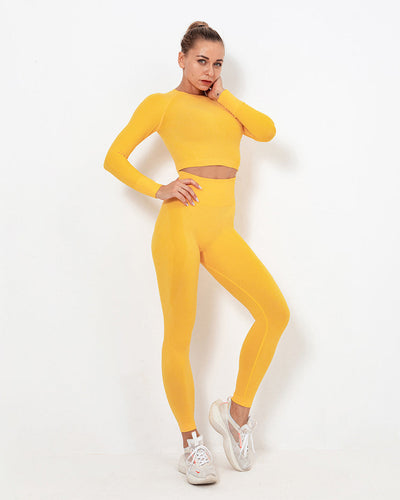 Felicity Seamless Leggings - Gelb