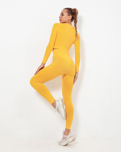 Felicity Seamless Leggings - Gelb