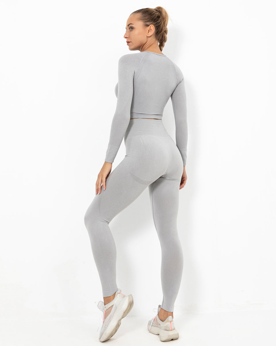 Felicity Seamless Leggings - Hellgrau