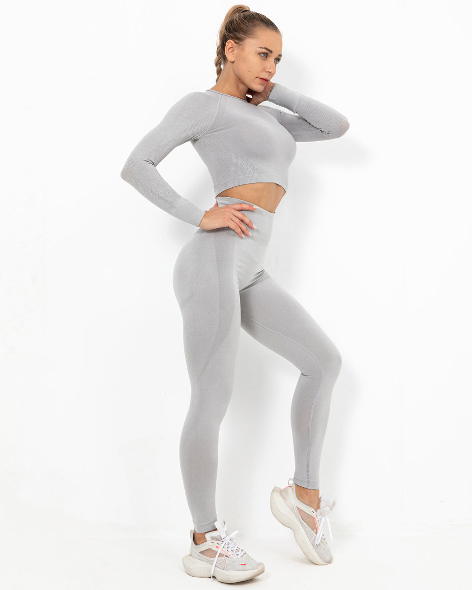 Felicity Seamless Leggings - Hellgrau