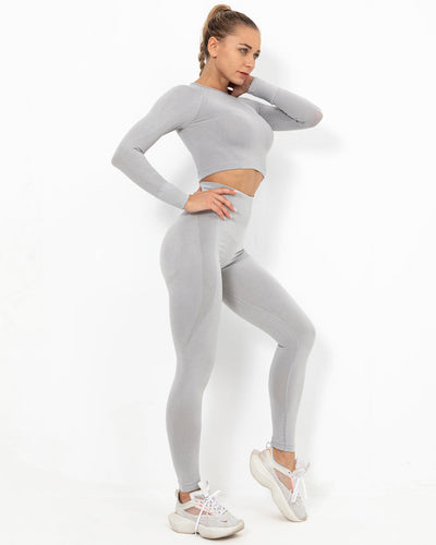 Felicity Seamless Leggings - Hellgrau