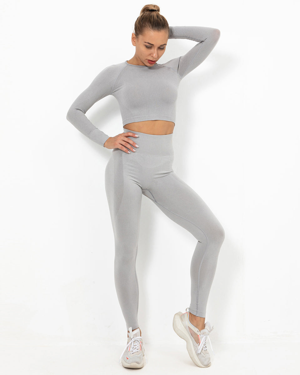 Felicity Seamless Leggings - Hellgrau