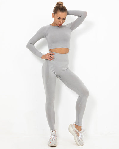 Felicity Seamless Leggings - Hellgrau