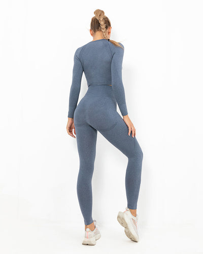 Felicity Seamless Leggings - Blaugrau