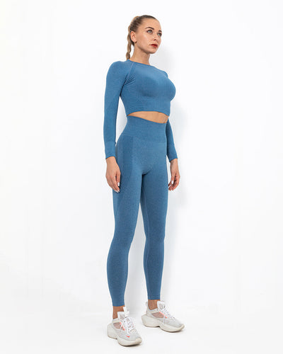 Felicity Seamless Leggings - Blau