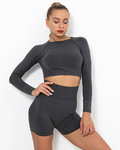 Felicity Seamless Shorts - Schwarz