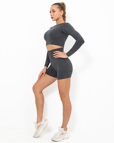 Felicity Seamless Shorts - Schwarz
