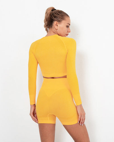 Felicity Seamless Shorts - Gelb